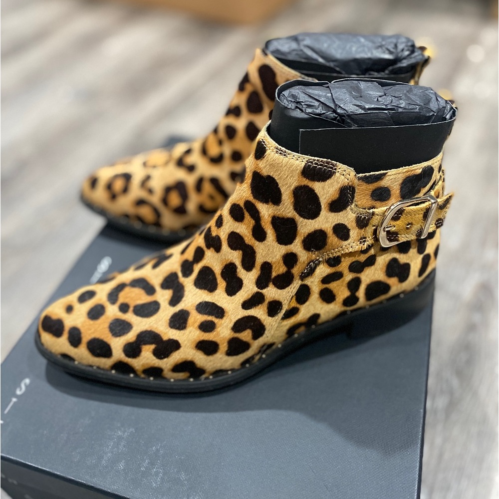 Leopard Booties